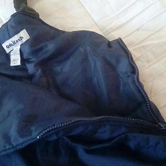 Osh Kosh blue coveralls. Large size 7 boys - Picture 2 of 2